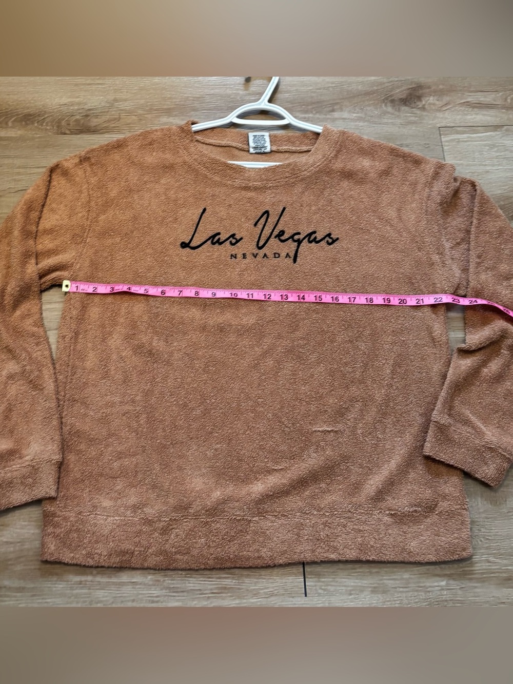 Las Vegas Nevada Cozy Knit Sweater - Brown - Picture 5 of 8